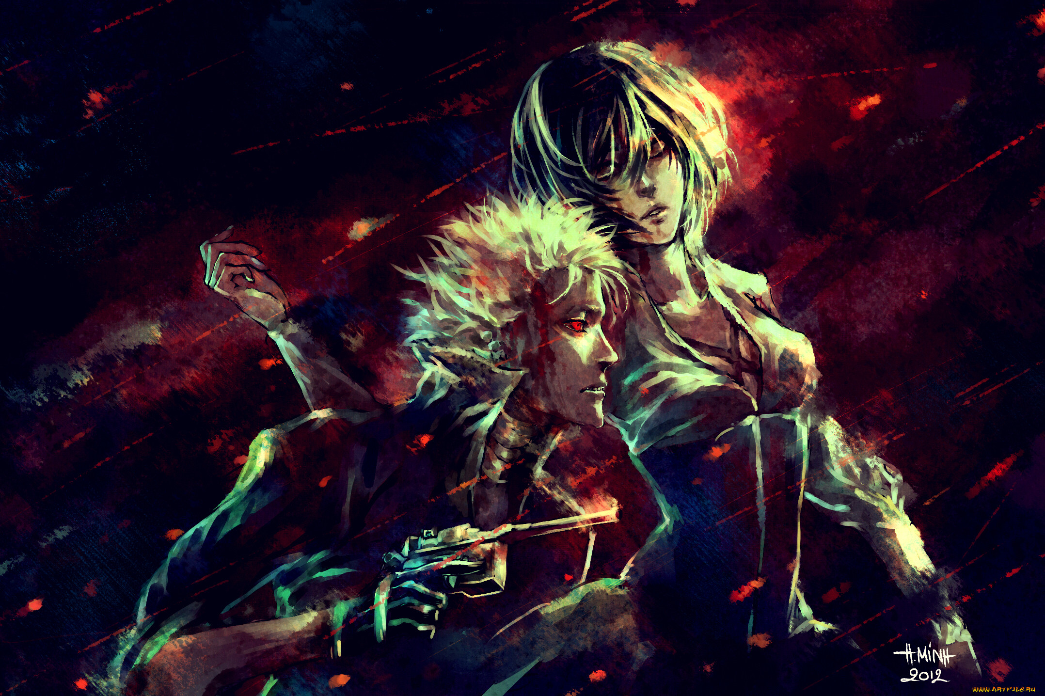 , dogs,  bullets & carnage, , , , fuyumine, naoto, , , haine, rammsteiner, badou, nails, nanfe, bullets, carnage, 